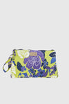 VERDE FASHION | Pochette mare in cotone fantasia fiori