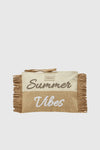 VERDE FASHION | Pochette mare in rafia Summer Vibes