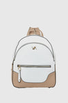 VERDE FASHION | Zaino con zip e tasche esterne