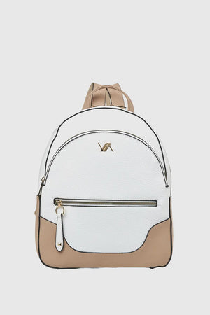 VERDE FASHION | Zaino con zip e tasche esterne