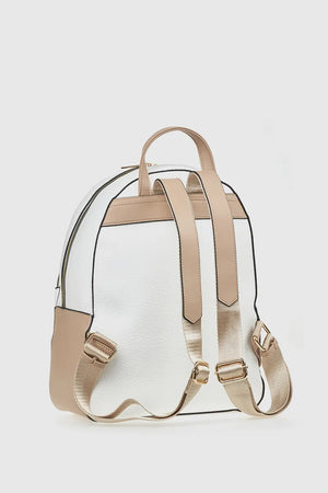 VERDE FASHION | Zaino con zip e tasche esterne