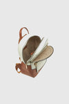 VERDE FASHION | Zaino con zip e tasche esterne
