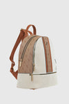VERDE FASHION | Zaino in tessuto trama logo