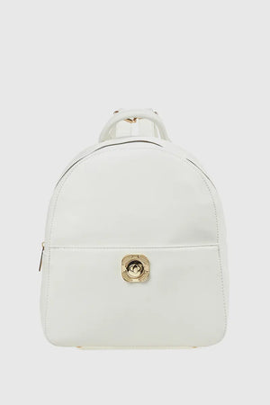 VERDE FASHION | Zaino in ecopelle tasca frontale