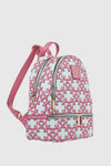VERDE FASHION | Zaino in ecopelle con stampa