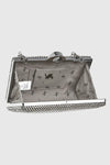 VERDE FASHION | Pochette rigida con strass