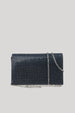 VERDE FASHION | Pochette con patta strass