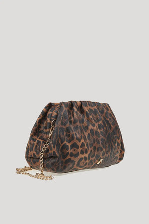VERDE FASHION | Pochette stampa maculata