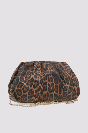 VERDE FASHION | Pochette stampa maculata