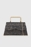 VERDE FASHION | Pochette stampa serpentata