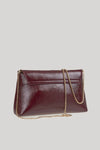 VERDE FASHION | Pochette in ecopelle verniciata
