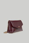 VERDE FASHION | Pochette in ecopelle verniciata