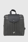 VERDE FASHION | Zaino piccolo con stampa logo