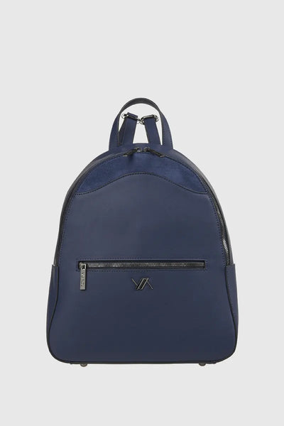 VERDE FASHION | Zaino in ecopelle dettaglio camoscio