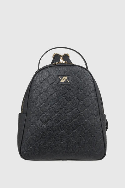 VERDE FASHION | Zaino in ecopelle con trama rilievo