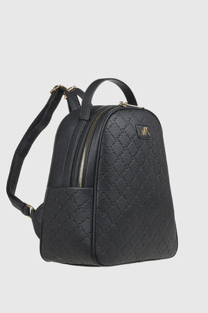 VERDE FASHION | Zaino in ecopelle con trama rilievo