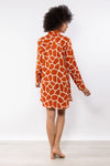 VERDISSIMA Mare | Camicia lunga fantasia Savana