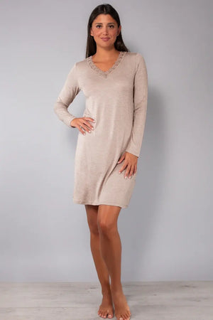 VERDISSIMA | Camicia da notte scollo V