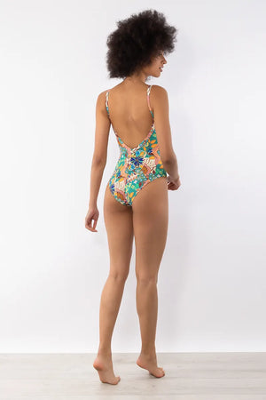 VERDISSIMA Mare | Costume intero estraibile Modern Jungle