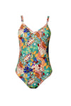 VERDISSIMA Mare | Costume intero estraibile Modern Jungle