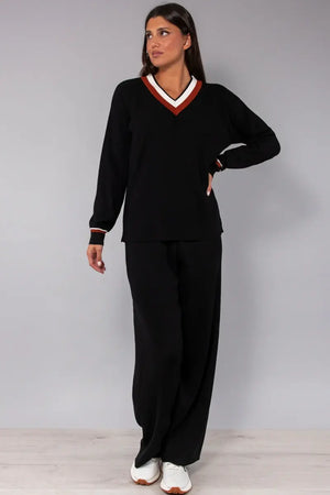 VERDISSIMA | Maglia in viscosa scollo a V