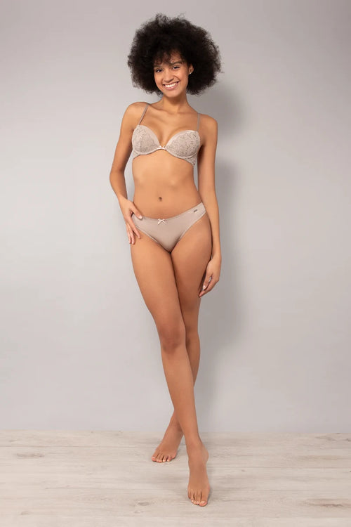 VERDISSIMA | Reggiseno push-up con ferretto in pizzo Macramè