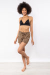 VERDISSIMA Mare | Shorts fantasia Leopard Flower