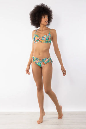 VERDISSIMA Mare | Slip con coulisse Modern Jungle
