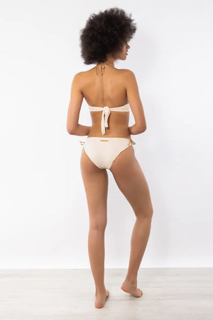 VERDISSIMA Mare | Slip con laccetti Gold