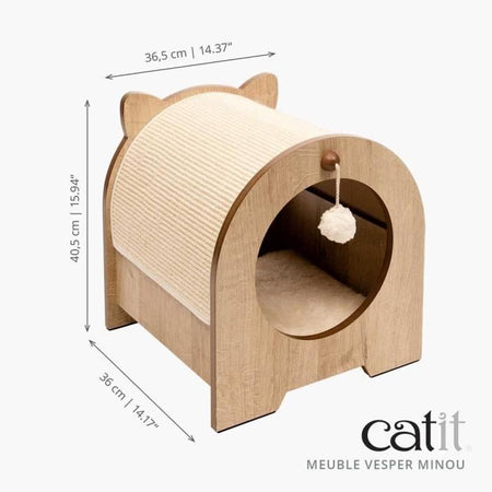 Mobili è stato graffiato Minou