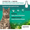 VETOCANIS 4 Pipette anti-pulce e anti-tick - Per Cat - 4x 1 mese di protezione
