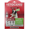Pipette - VETOCANIS - x4 Pipette Duo Antipulci e Zecche 67mg/20mg per Cani di Piccola Taglia