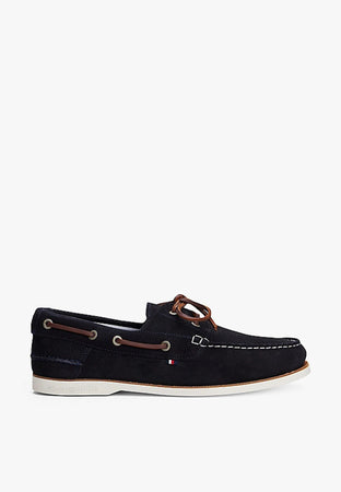 Tommy Hilfiger MOCASSINO TH BOAT SHOE CORE SUEDE da uomo