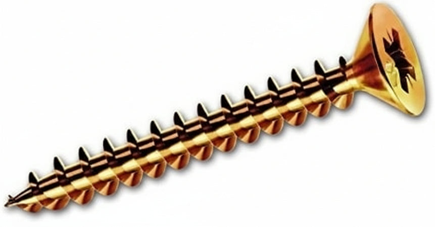 Viti X Legno 4X16 Ottonate Pz10