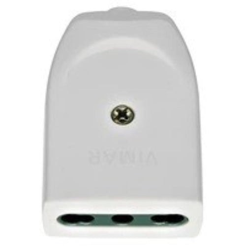 SPINA 2P+T 16A P17/11 ASSIALE BIANCO