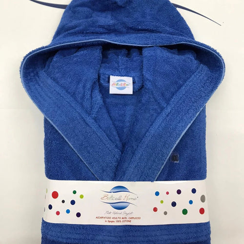 Accappatoio Botticelli Home Progress Unisex con Cappuccio