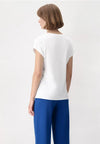 Oroblu T-shirt da Donna in Cotone Elasticizzato City Flowers VOBT67615 S40