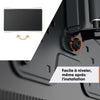 Supporto TV da parete - VOGEL'S - TVM 1443 Full-Motion+ Medio, 2 bracci, 32-65