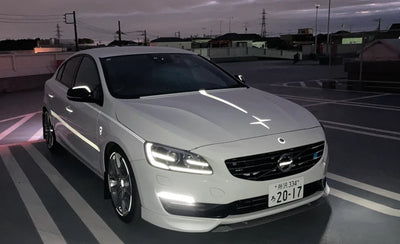 Lampade Led Fendinebbia PS19W Per VOLVO V60 XC60 XC70 S80 S60 CANBUS 50W Bianco 6000