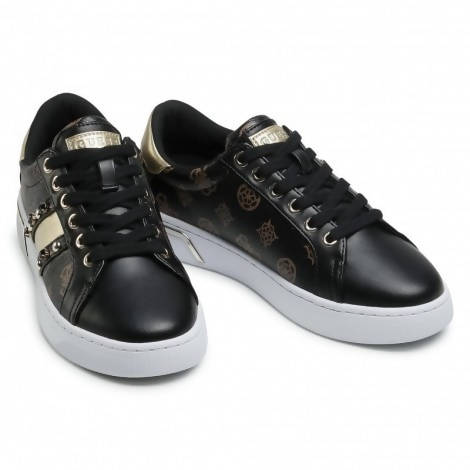 Guess Fl5 Riy-fal12 Sneakers Donna Punta Tonda Con Lacci E Suola In Gomma 2,5cm Scarpe Casual Con Fodera Interna E Logo