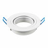 V-TAC VT-782RD Portafaretto orientabile rotondo da incasso per lampadine GU10 - SKU 3599