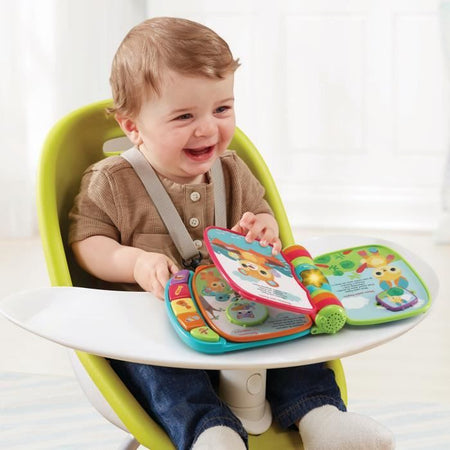 VTECH BABY - Libro Super Incantato di Gattini - Blu