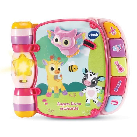 VTECH BABY - Libro Super Incantato di Gattini - Rosa
