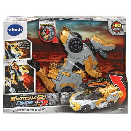 VTECH - Switch & Go Dinos - 1'click - Vulcanion, Mega Dragon