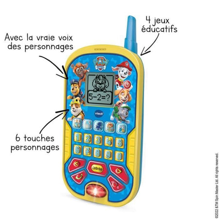 VTECH - PAW PATROL - Lo Smartphone Educativo - Blu