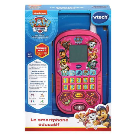 VTECH - PAW PATROL - Lo Smartphone Educativo - Rosa