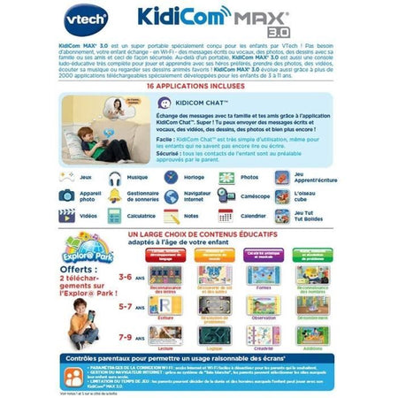 VTECH Kidicom Max 3.0 - Blu
