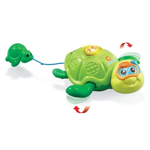 VTECH BABY - Giocattolo per il bagnetto - Mamma Tartaruga e Baby Nuotatore