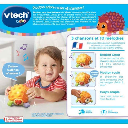 VTECH BABY - Picoton, il mio Lumi Hedgehog