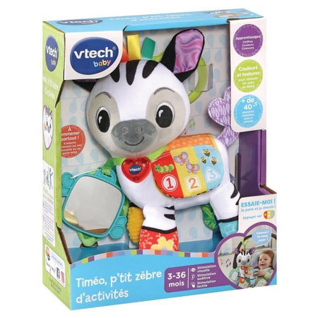 Vtech Baby - Timéo, P'it Zebre de attività